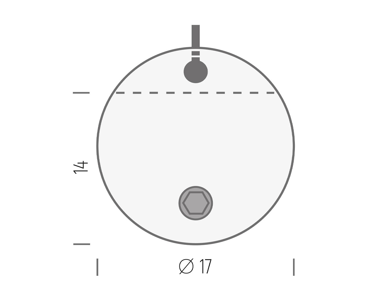 Hängeschildhalter iNOX oh17.s