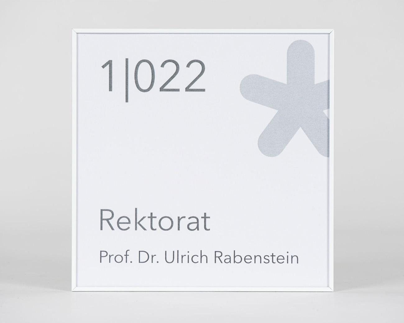 Türschild  FORMO.einschub-light