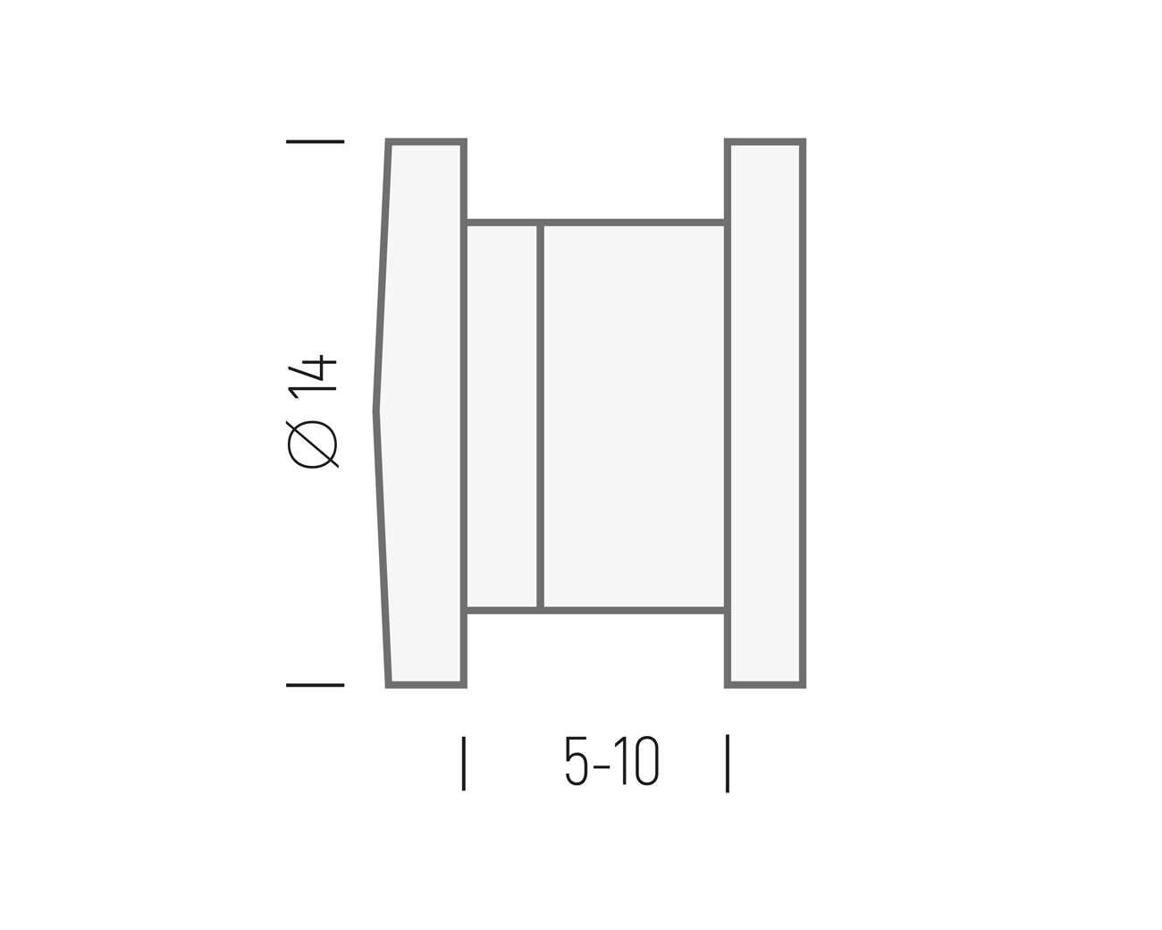 Glasverbinder iNOX  v14