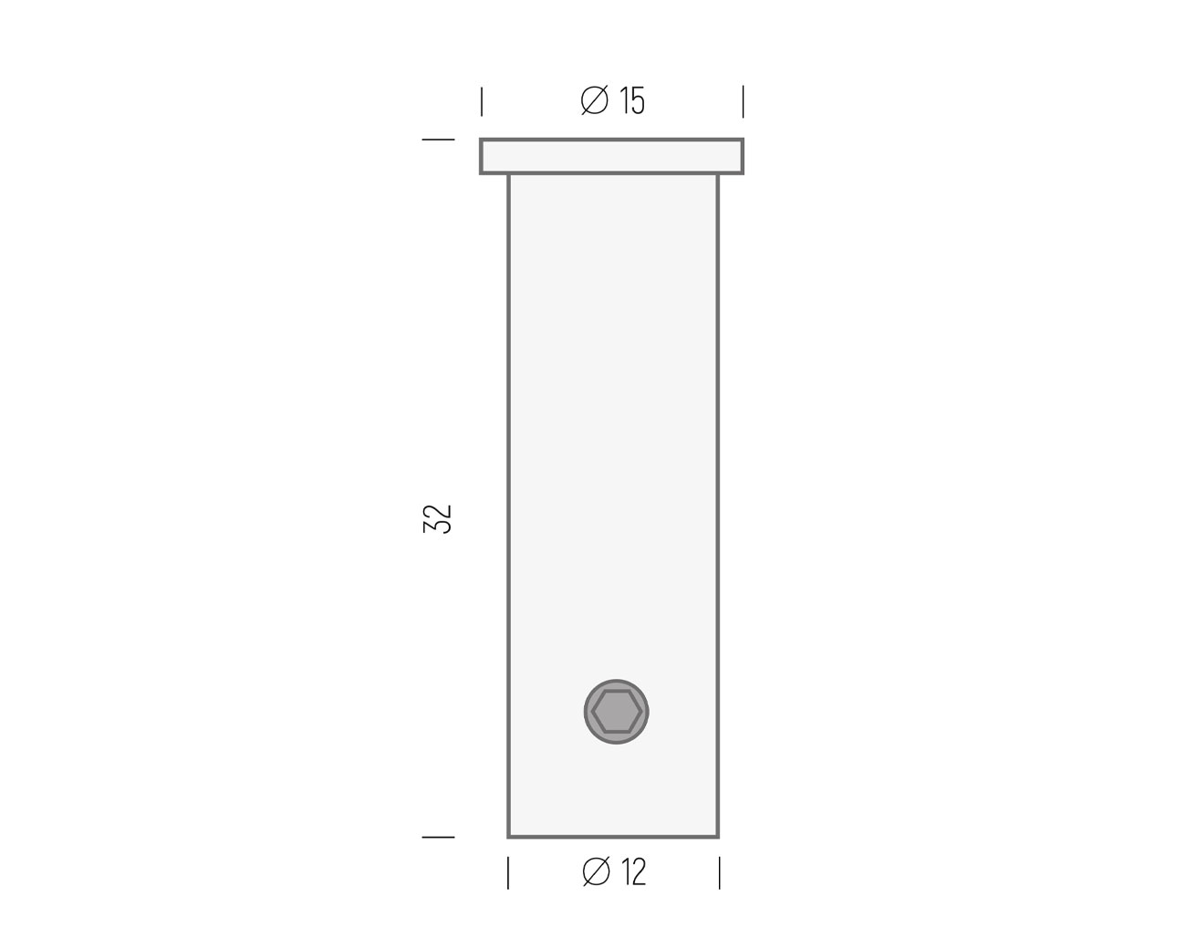 Deckenhalter iNOX  d1a.s Deckenhalter iNOX  d1a.s