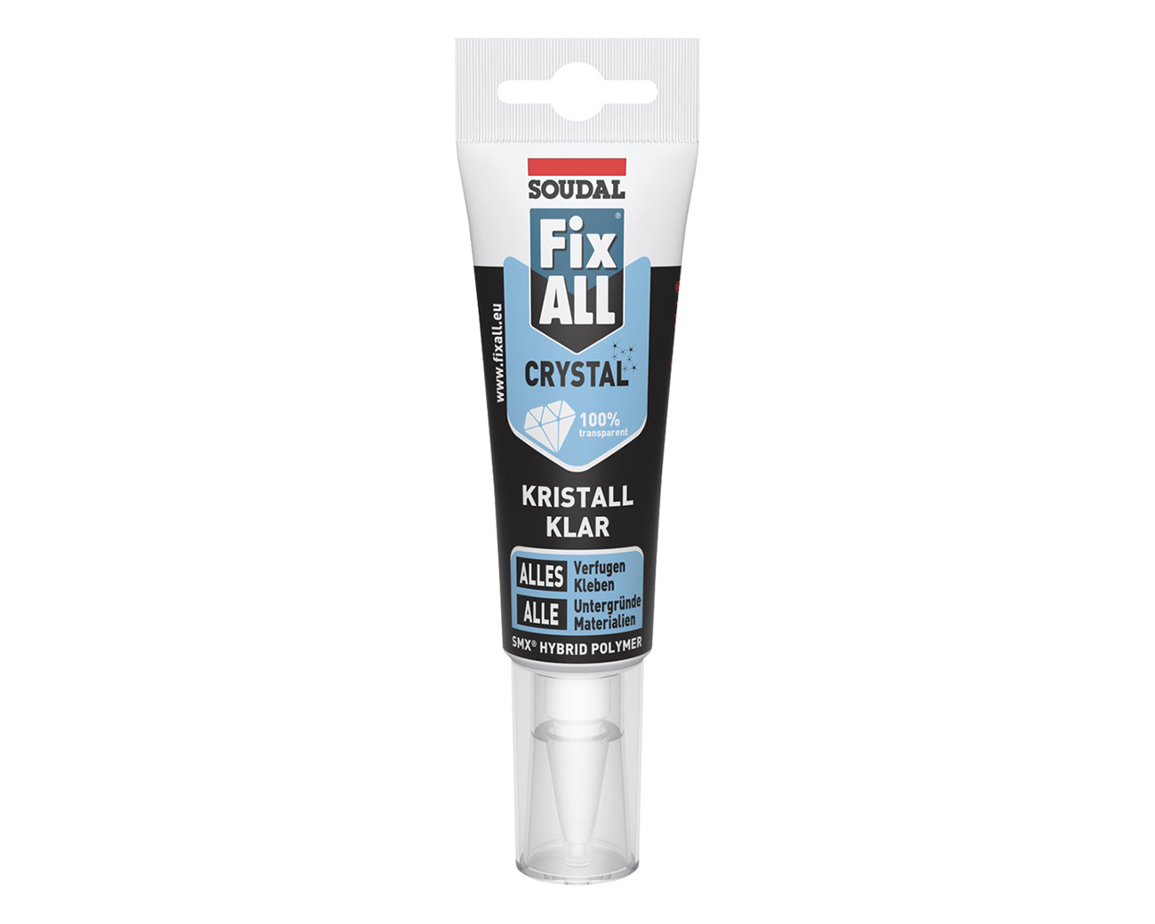 Montagekleber “FIX ALL.crystall” Innen., lösemittelfrei, schimmelbest., 130g Tube