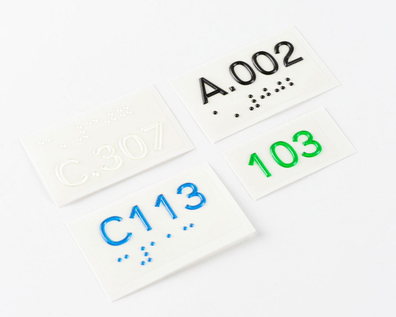 Taktiler Aufkleber zum Nachrüsten