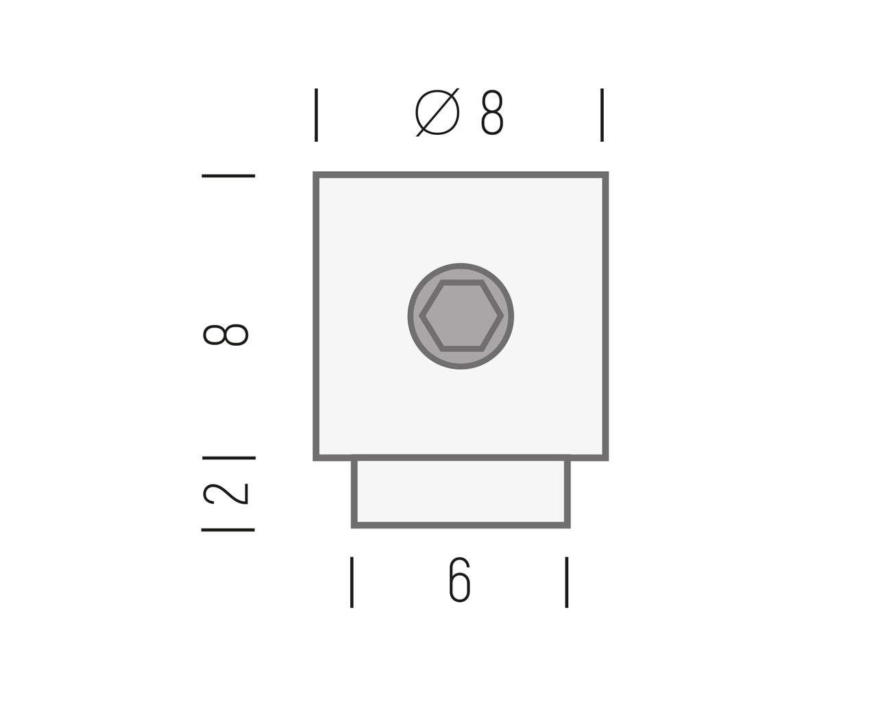 Seilklemme iNOX seil.kl