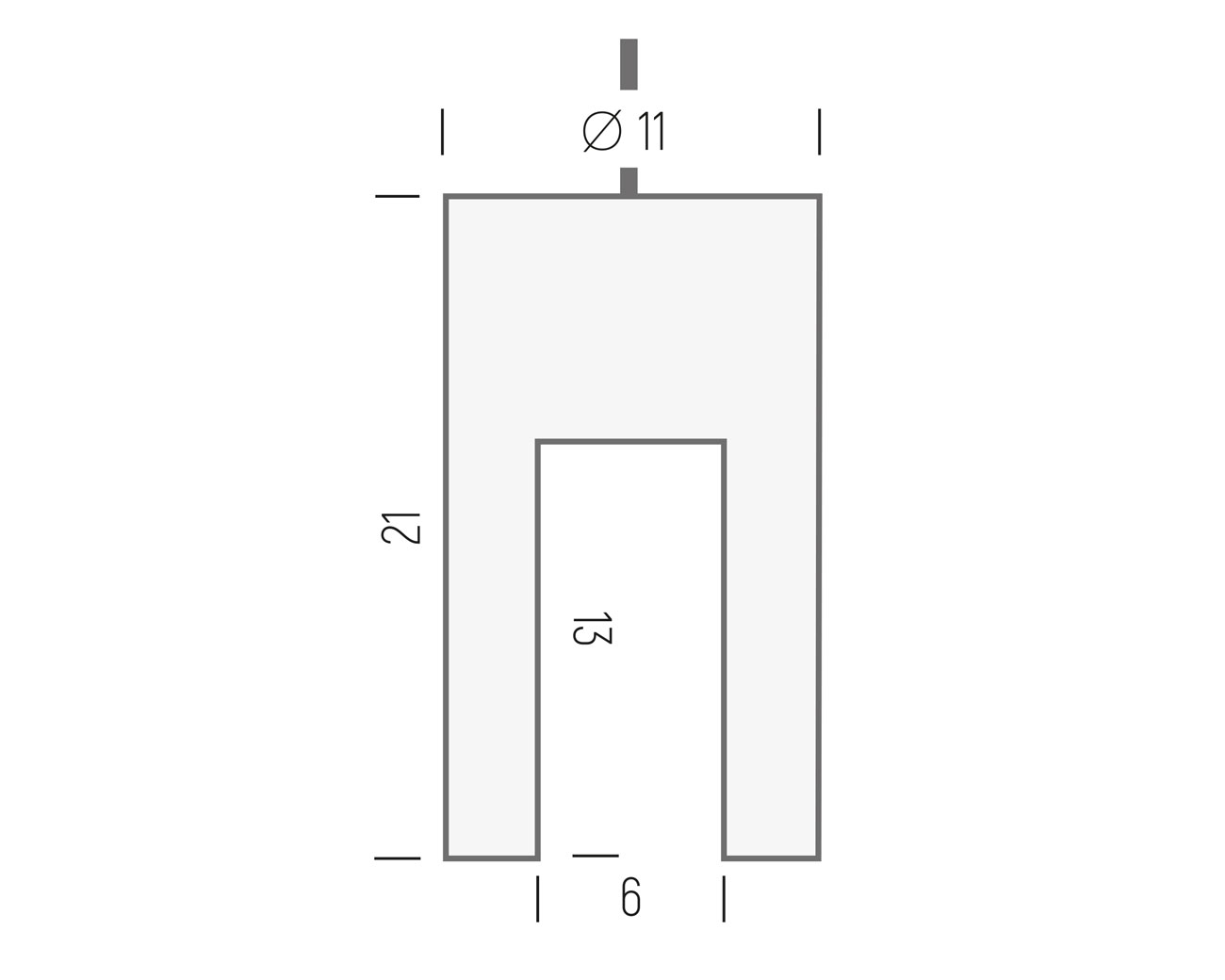 Hängeschildhalter iNOX se.s