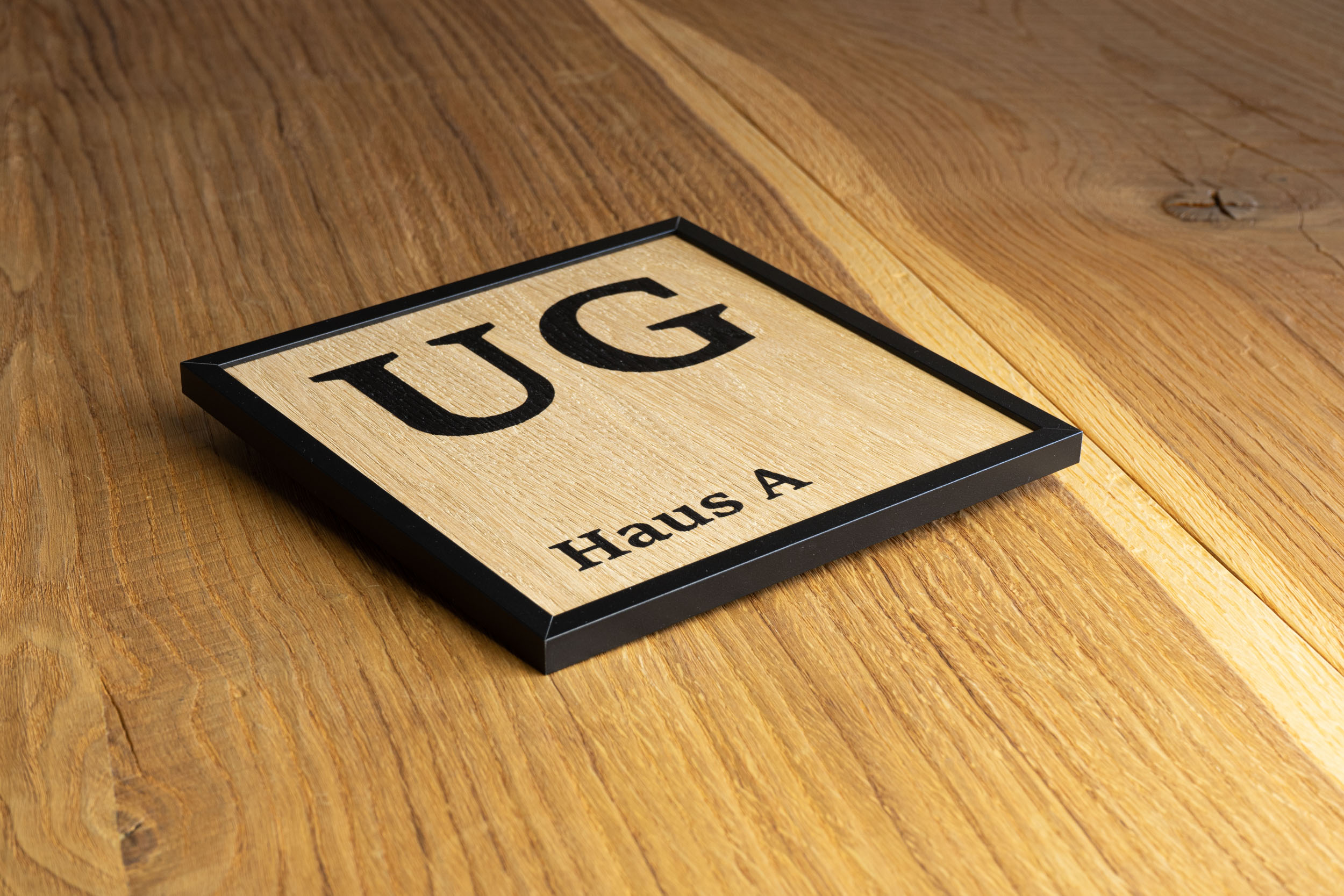 Infoschild H12 WOOD.eiche